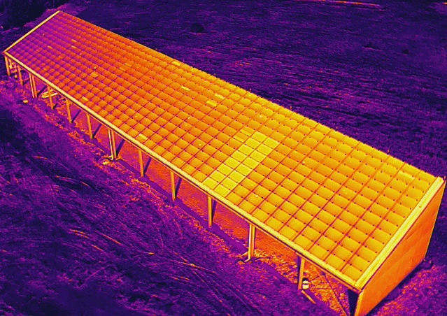 Thermographie aérienne